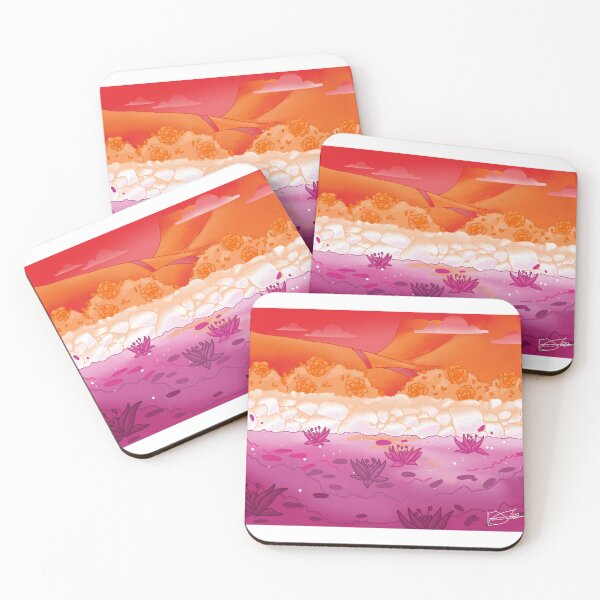 Item preview, Lesbian pride flag  designed and sold by Elliesaurusart.