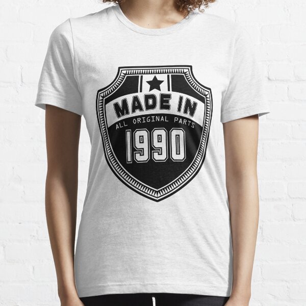 made in 1990 t shirt