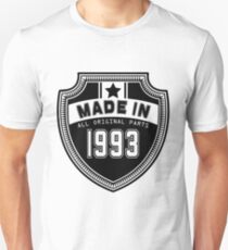 Made In 1993 All Original Parts Unisex T-Shirt