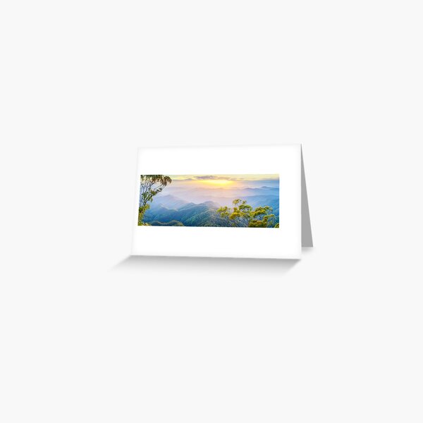Point Lookout, New England National Park, New South Wales, Australia Greeting Card