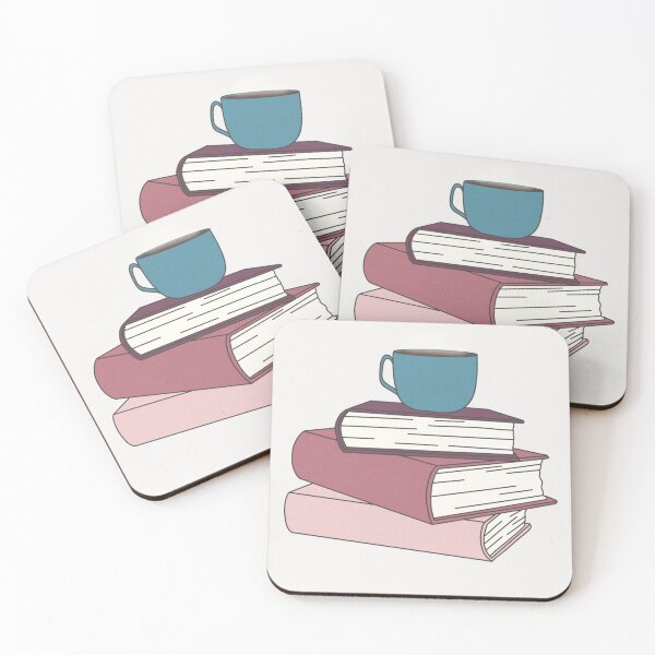 Item preview, Book Stack and Mug designed and sold by Homebody Hobbyist.