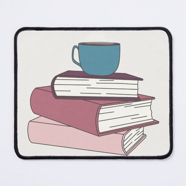 Item preview, Book Stack and Mug designed and sold by Homebody Hobbyist.