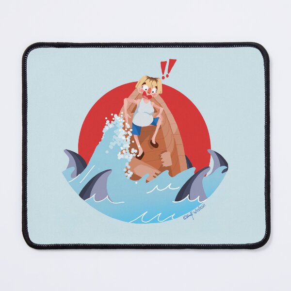 Item preview, Millie shark attack  designed and sold by Elliesaurusart.