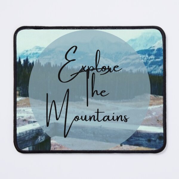 Item preview, Lets Explore The Mountains - Elegant Nature Art designed and sold by xxUniverse777.