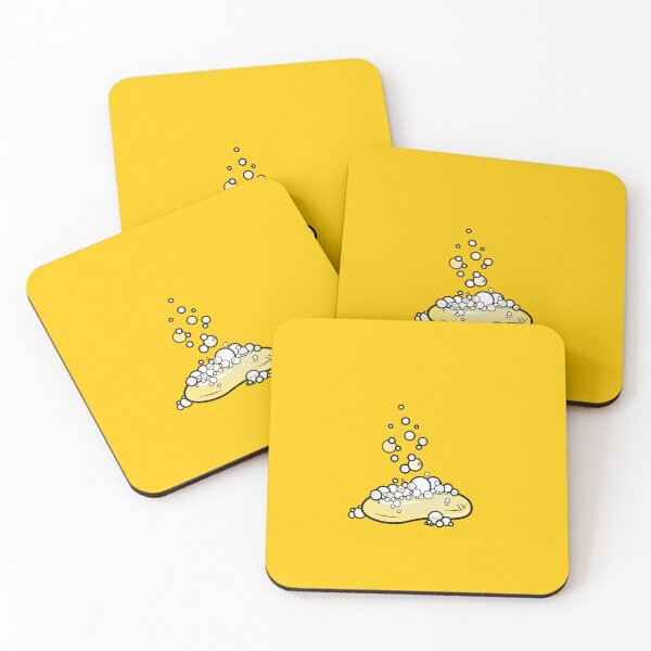 Item preview, Yellow Soap - Colorful Bathroom Art Series designed and sold by garzonetto.