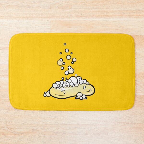 Item preview, Yellow Soap - Colorful Bathroom Art Series designed and sold by garzonetto.