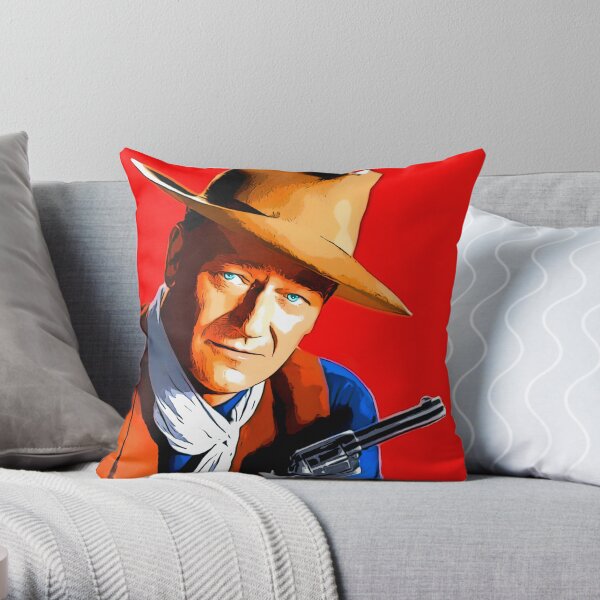 John Wayne en Río Bravo Cojín