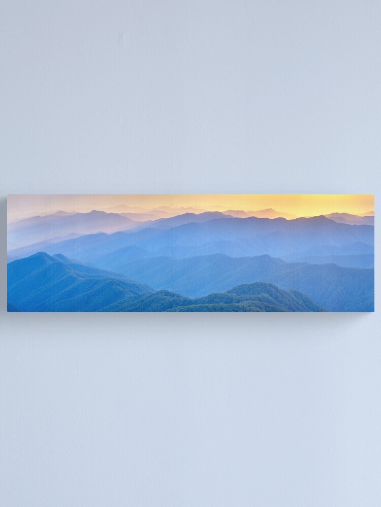 Alternate view of Layered Dawn, New England National Park, New South Wales, Australia Canvas Print