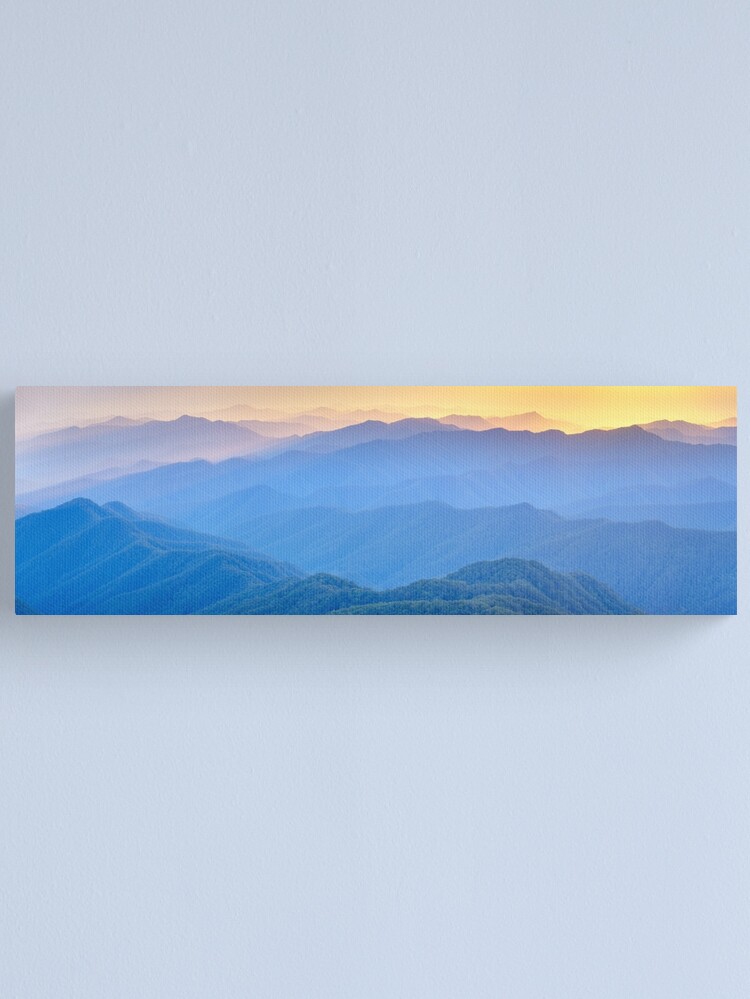 Alternate view of Layered Dawn, New England National Park, New South Wales, Australia Canvas Print