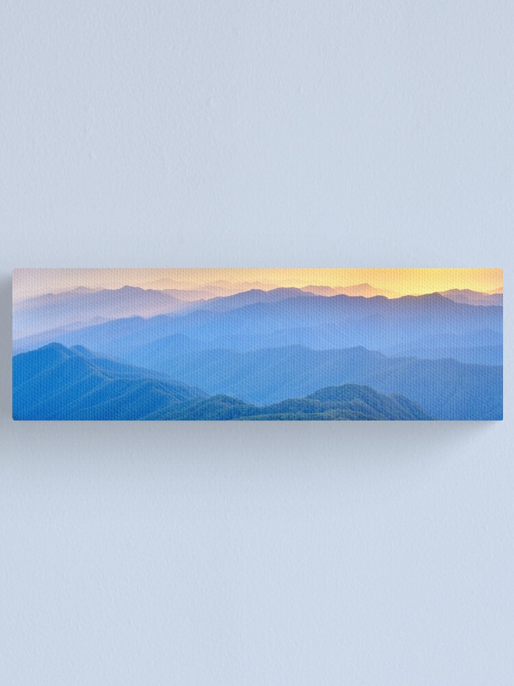 Alternate view of Layered Dawn, New England National Park, New South Wales, Australia Canvas Print