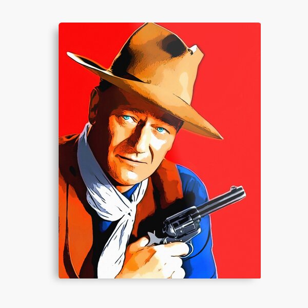 John Wayne in Rio Bravo Metal Print