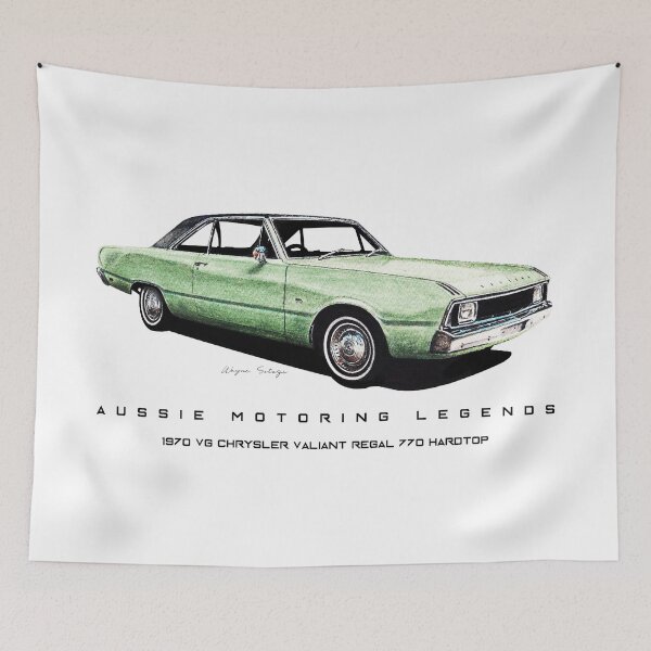Item preview, Aussie Motoring Legends 1970 VG Chrysler Valiant Regal 770 Hardtop designed and sold by Wayne Sotogi.