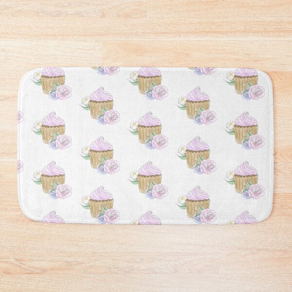 Item preview, cupcake with flowers designed and sold by Carlos-art-shop.