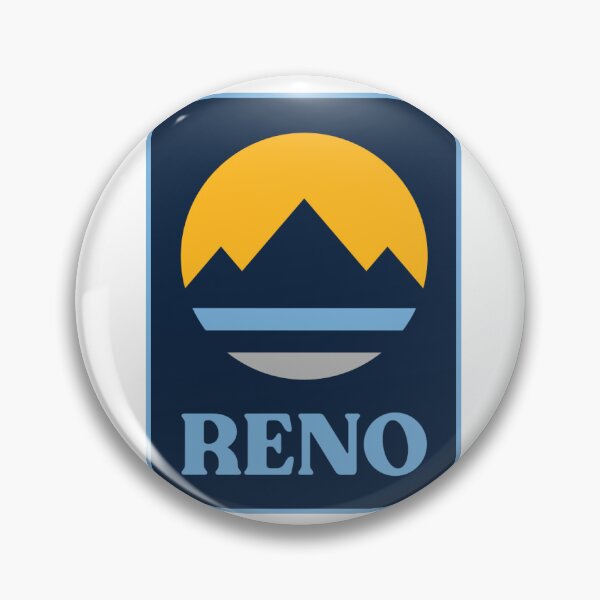 Artikelvorschau, Reno-Flagge blau entworfen und verkauft von henryrrc.