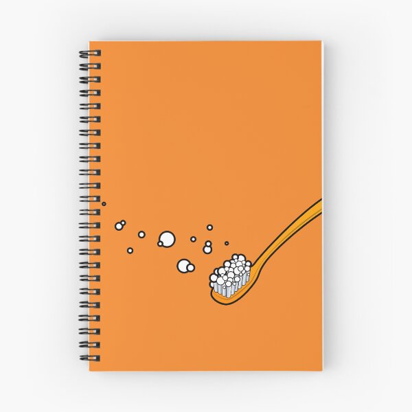 Item preview, Orange Toothbrush - Colorful Bathroom Art Series designed and sold by garzonetto.