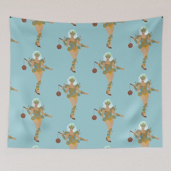Item preview, Blu Hydrangea UK vs the world drag designed and sold by rachaelthegreat.