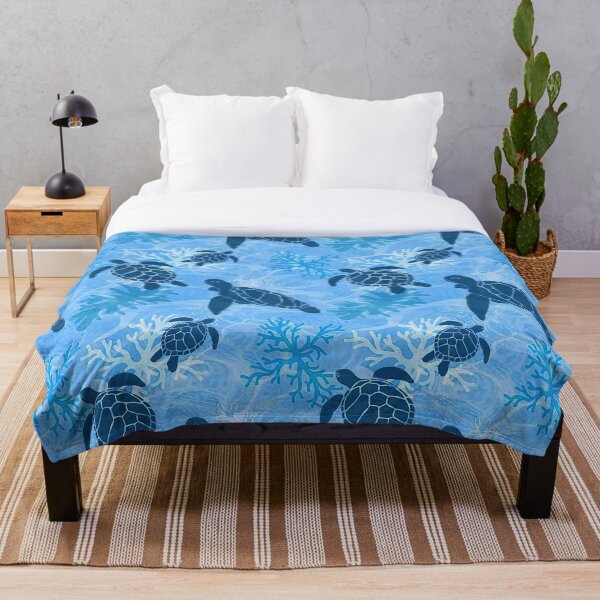 Item preview, Blue Turtles Corals  designed and sold by SweetPea49.