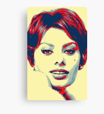 Sophia Loren Canvas Print