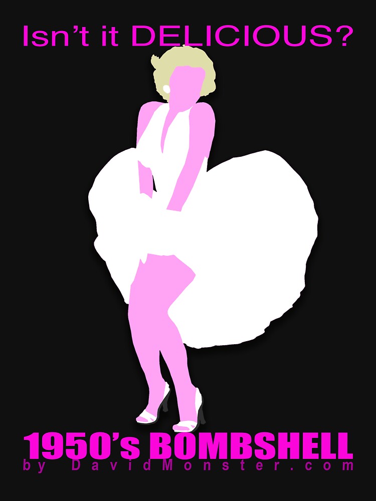 DELICIOUS Bombshell Silhouette by DavidMonsterInc