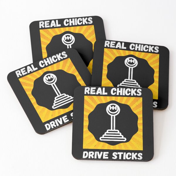 Item preview, Real Chicks Drive Sticks designed and sold by foramelie.