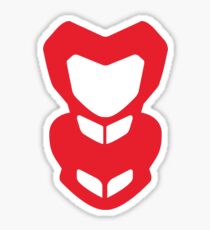 ducati hypermotard red Sticker