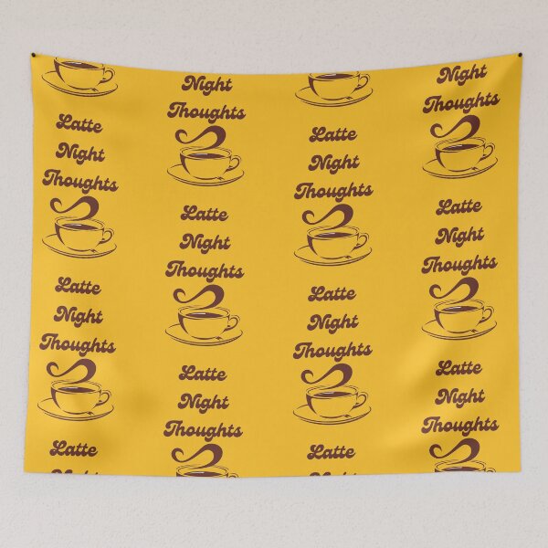 Item preview, Latte night thoughts designed and sold by dejanerio.