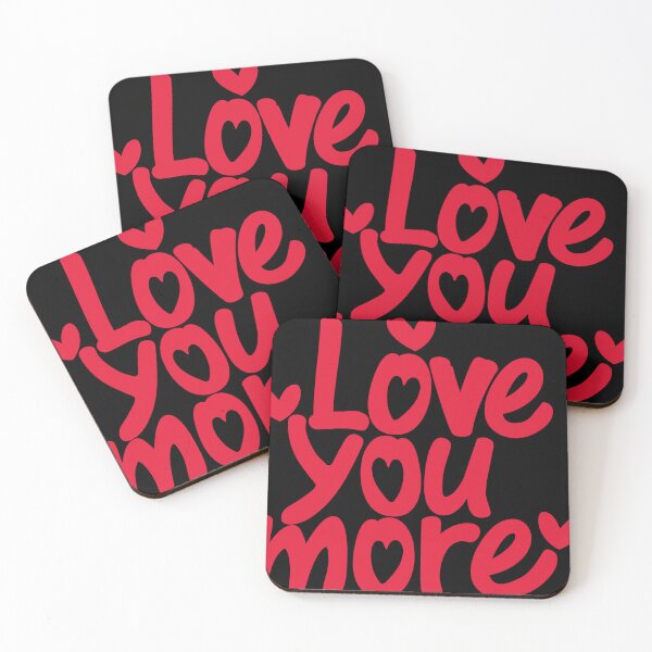 Item preview, Valentine love you more designed and sold by iSeek.