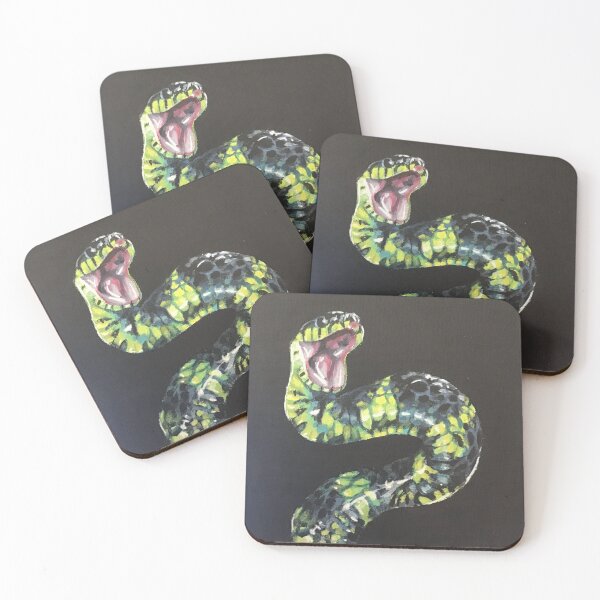 Item preview, Snake painting  designed and sold by Elliesaurusart.