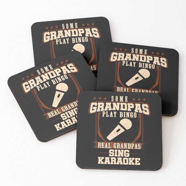 Item preview, Mens Some Grandpas Play Bingo Real Grandpas Sing Karaoke  designed and sold by Talia Isaac.