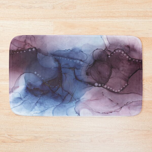 Item preview, Alcohol Inks - Navy and Dark Purple designed and sold by artbylisanadine.