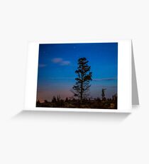 Night Scapes/Redmond Greeting Card