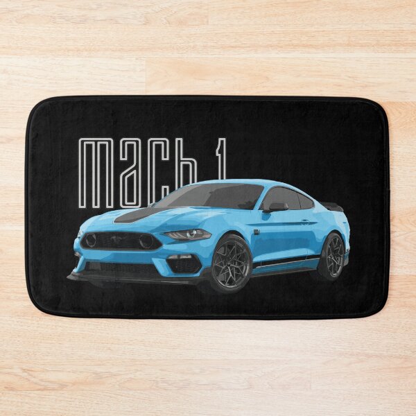 Item preview, MACH 1 Mustang GT 5.0L V8 Grabber Blue Car designed and sold by cowtownCOWBOY.