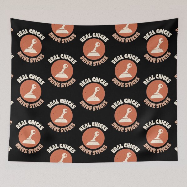 Item preview, Real Chicks Drive Sticks designed and sold by foramelie.