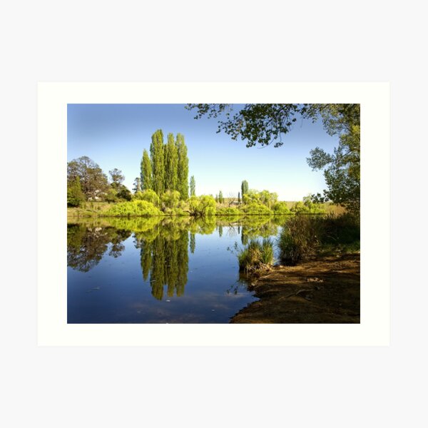 Snowy River at Dalgety, Snowy Mountains, Australia Art Print