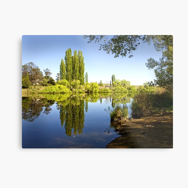 Snowy River at Dalgety, Snowy Mountains, Australia Metal Print