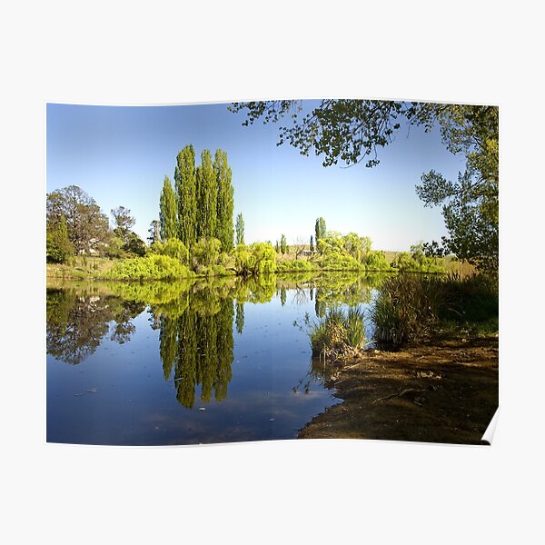Snowy River at Dalgety, Snowy Mountains, Australia Poster
