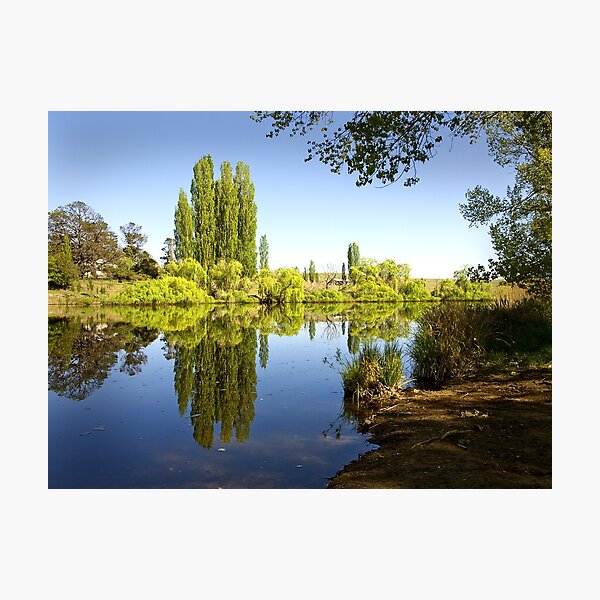 Snowy River at Dalgety, Snowy Mountains, Australia Photographic Print