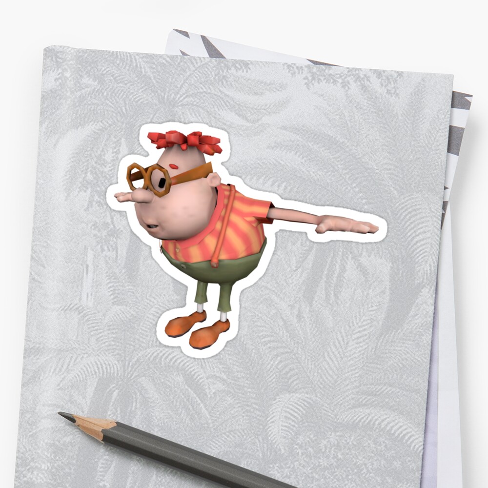 Carl Wheezer Jimmy Neutron Sticker By Thelaniekalbach Redbubble 6226