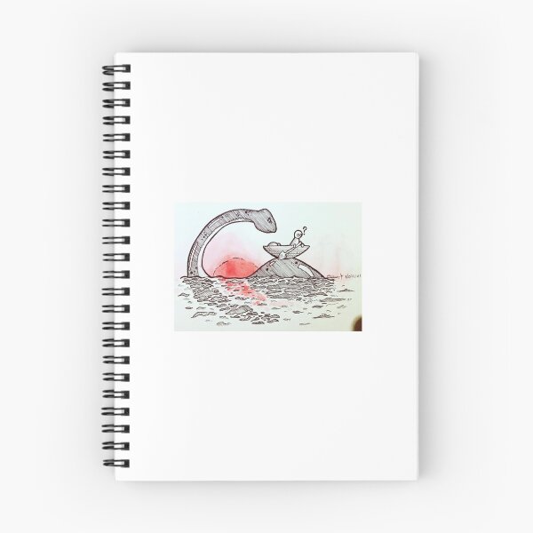 Aperçu de l'œuvre Monstre des mers créée et vendue par Elliesaurusart.