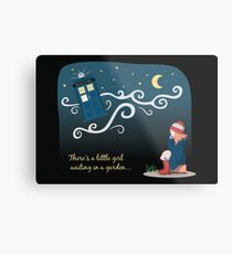 The Girl who waited Metal Print
