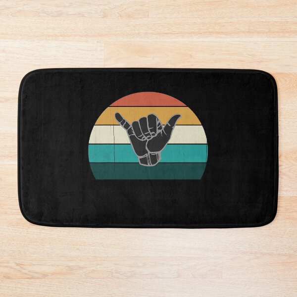 Item preview, Shaka And Surf Sign - Cool Vintage Surfer designed and sold by danieljames11.