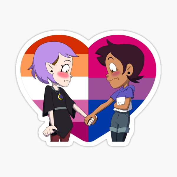 Item preview, Lumity (Lesbian & Bi Pride) | The Owl House designed and sold by mirijarts.