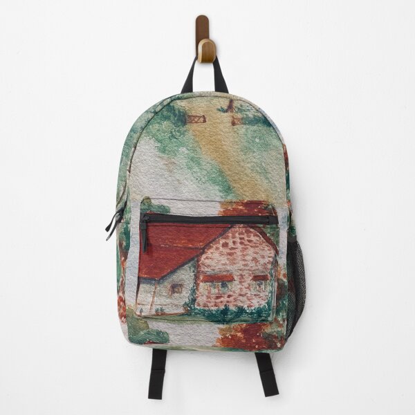 Item preview, Watercolour painting dream house no9 designed and sold by DreamKaracters.