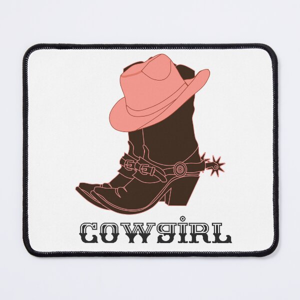 Item preview, Cowgirl Boots and Cowboy Hat - Retro Cowgirl designed and sold by Back To The 80s.
