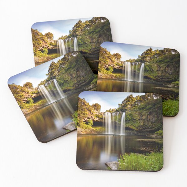 Item preview, Rainbow falls at sunrise designed and sold by DVart-nz.