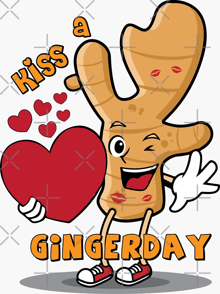 "Kiss a Ginger day Kiss a Ginger Day 2022 " Sticker for Sale by