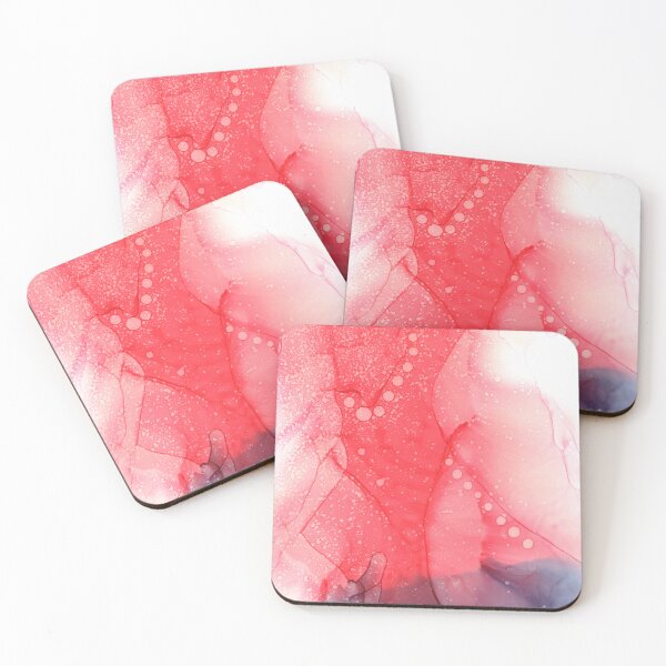 Item preview, Alcohol Inks - Red and Blue designed and sold by artbylisanadine.