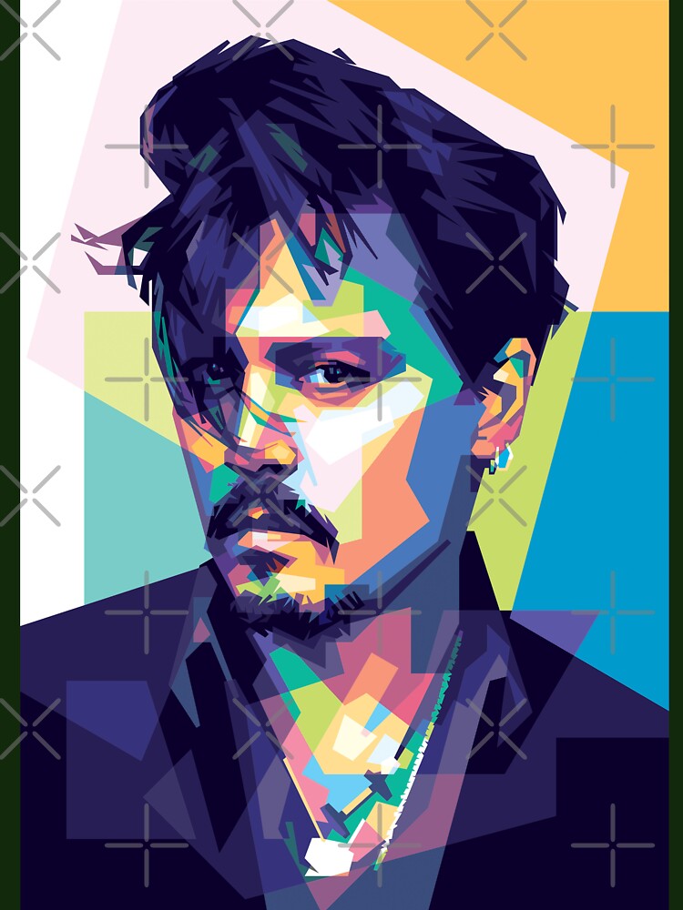 Johnny Depp im WPAP T-Shirt