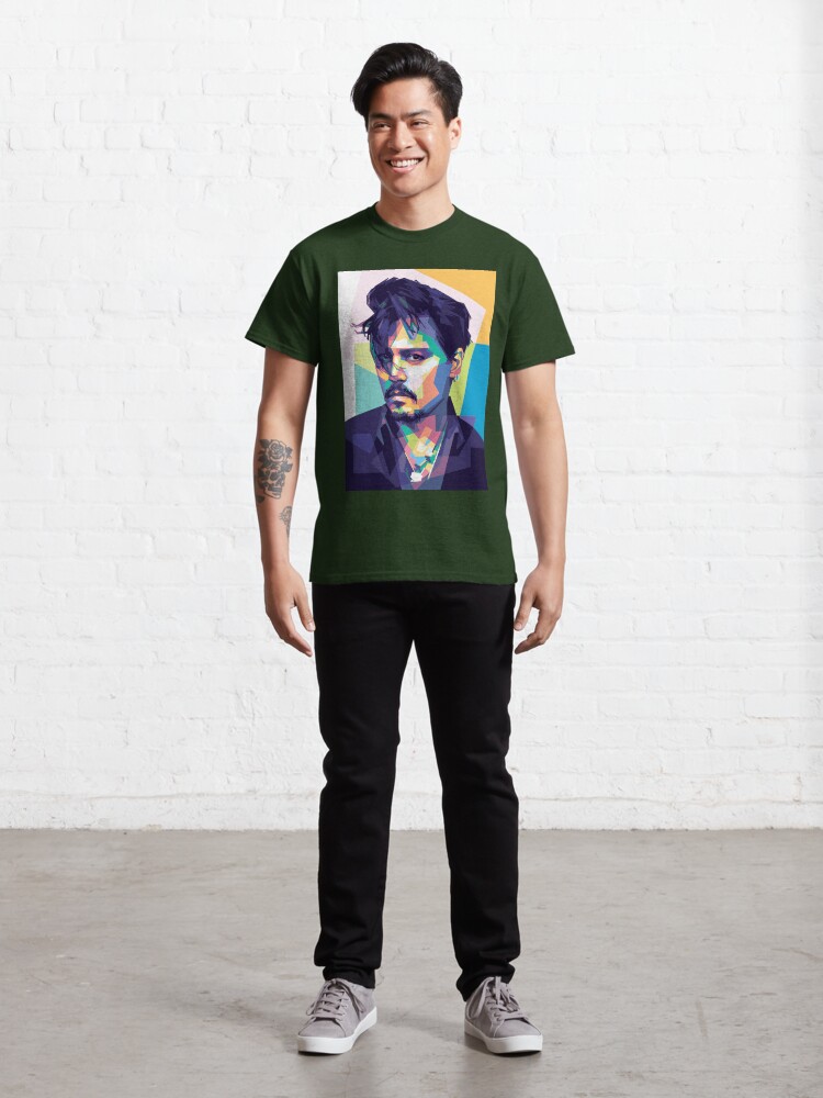 Johnny Depp im WPAP T-Shirt