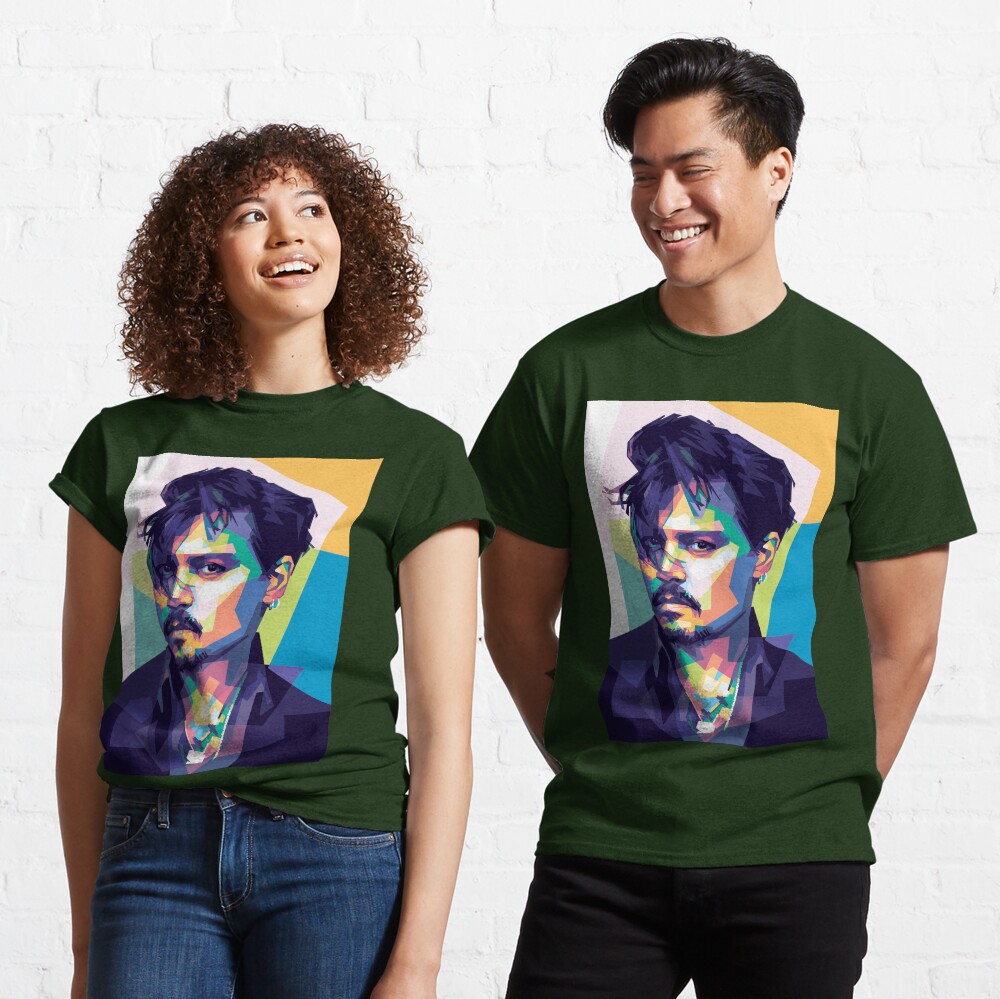 Johnny Depp im WPAP T-Shirt